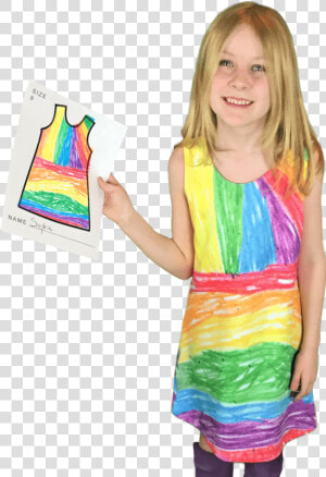 Picture This Dress   Unusual Kids Clothes  HD Png Download