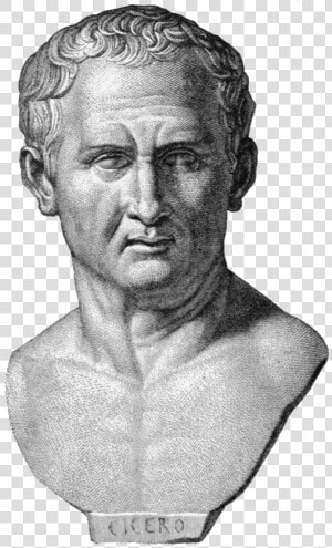 Transparent Roman Bust Png   Cicero Png  Png Download