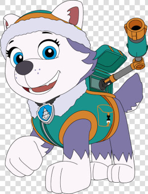 Transparent Everest Paw Patrol Png   Everest Paw Patrol Vector  Png Download