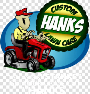 Hanks Custom Lawn Care Logo  HD Png Download