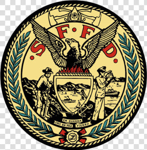 San Francisco Fire Department Seal   San Francisco Fire Department Logo  HD Png Download