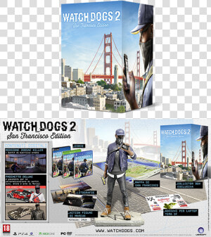 Il Gioco Watch Dogs®   Edition San Francisco Watch Dogs 2  HD Png Download