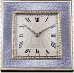 Art Deco Desk Clock By Cartier   Clock  HD Png Download