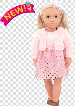 Millie Regular 18 inch Doll   Our Generation Doll Franco  HD Png Download