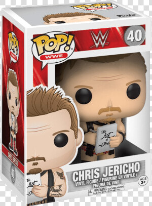 Funko Pop Wwe Chris Jericho   Chris Jericho Pop Vinyl  HD Png Download