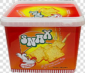 Snax Chicken Flavoured Crackers   Convenience Food  HD Png Download