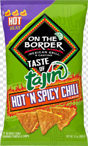 Hotnspicy   Tajin On The Border Chips  HD Png Download