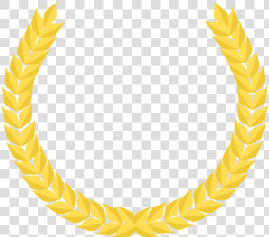 Award Wreath Png Yellow   Couronne De Laurier  png  Transparent Png