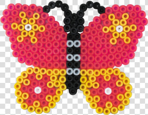 Hama Beads Butterfly  HD Png Download