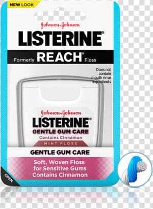 Gentle Gum Care Floss   Listerine  HD Png Download