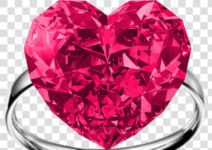 Red Diamonds Clip Art   Red Diamond Heart  HD Png Download