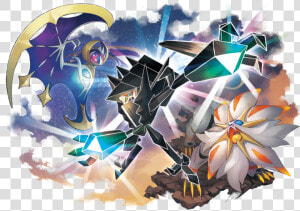 Dusk Mane Necrozma And Dawn Wings Necrozma  HD Png Download