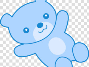 Gummy Bear Clipart Colorful Bear   Blue Teddy Bear Cartoon  HD Png Download