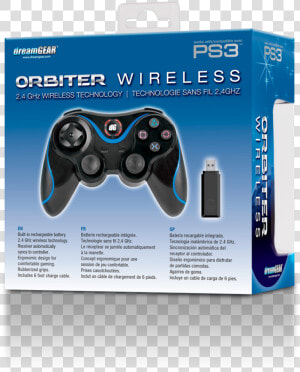 Control Ps3 Orbiter Wireless Dreamgear  HD Png Download