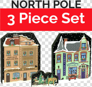 North Pole Anthology Collection   Png Download   House  Transparent Png