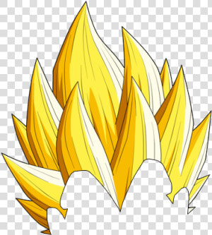 Vegeta Hair Png   Super Saiyan Vegeta Hair  Transparent Png