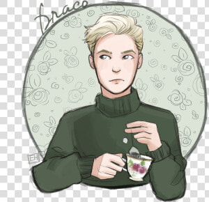 Cartoon Draco Malfoy Drawing  HD Png Download