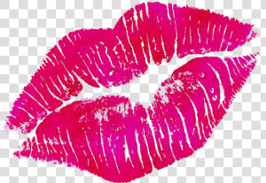 Lipstick Clipart Pink   Kiss Pink Lips Transparent Background  HD Png Download