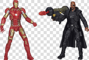 The Avengers Age Of Ultron Figurs amp amp   3 75 Nick Fury  HD Png Download