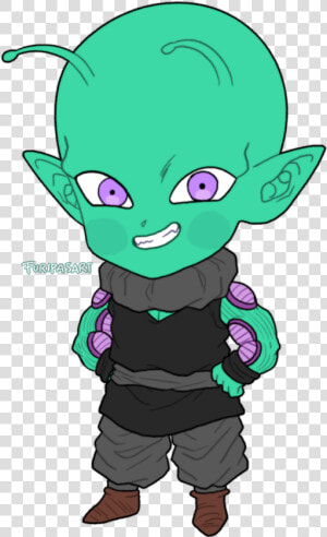   Furi As A Namekian And An Android In Perfect   Png   Namekian Png  Transparent Png