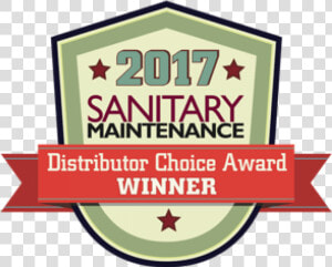 Sanitary Maintenance Distributor Choice Award Winner   Label  HD Png Download