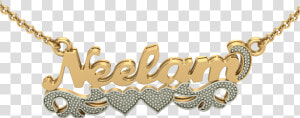 Buy Twin Flying Hearts Styled Personalized Bling Name   Illustration  HD Png Download