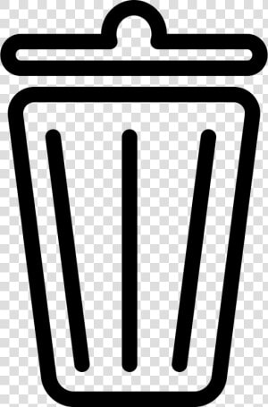 Recycle Bin Outline   Bin Outline Png  Transparent Png