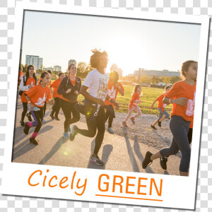 Cicely Green Polaroid 2020   Marathon  HD Png Download