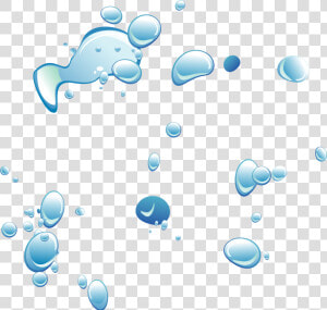 Water Droplets Vector Png Download   Water Drop Effect Vector  Transparent Png