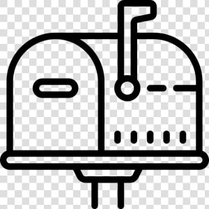 Ios Filled Icon   Old Mailbox Icon  HD Png Download