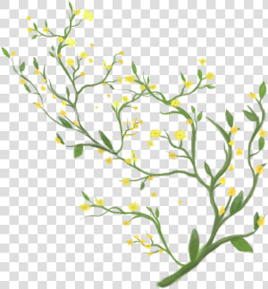 Flowers Fresh Leaves Png And Psd   Illustration  Transparent Png