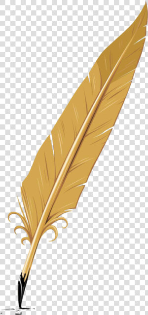 Writing Feather Png   Pluma De Escritura Antigua  Transparent Png