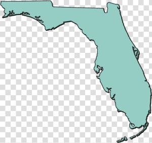 Florida Research Development Alliance   Florida State Map  HD Png Download