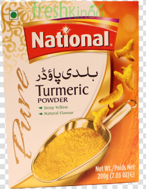 Turmeric Powder ہلدی پاؤڈر   National Garam Masala  HD Png Download