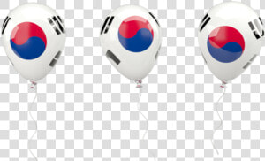 Download Flag Icon Of South Korea At Png Format   South Korea Flag Balloons  Transparent Png