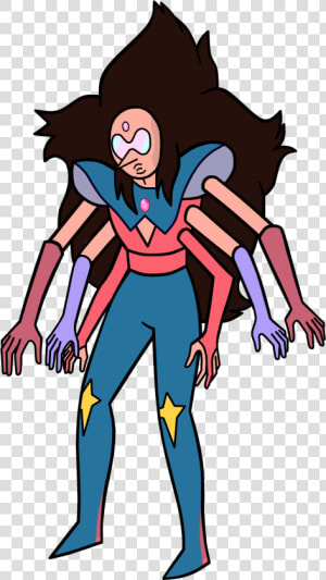 Alexandrite And Steven Colour fusion   Fusion Tree Steven Universe  HD Png Download