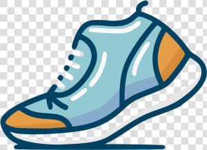 Shoe Sneakers Computer Icons Slipper Footwear   Shoe Clipart  HD Png Download