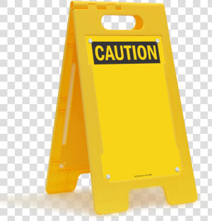 Caution Blank Fold ups® Floor Sign   Caution Hot  HD Png Download