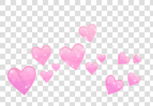  hearts  heart  crowns  crown  heartcrown  pink  glitter   Corona De Corazones Png  Transparent Png