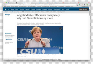 Angela Merkel Brexit  HD Png Download