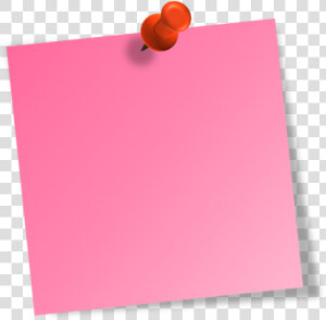 Clip Art Postit Png   Post It Pink Png  Transparent Png