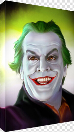 Jack Nicholson Joker Canvas  HD Png Download