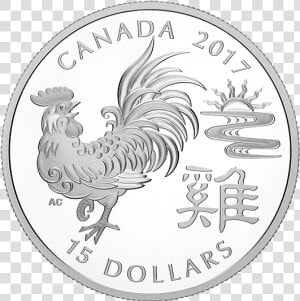 Canadian Mint Rooster Coin  HD Png Download