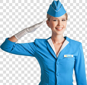 Flight Attendant Girl Png  Transparent Png