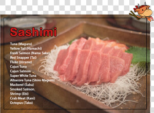 Transparent Sashimi Png   Sashimi  Png Download