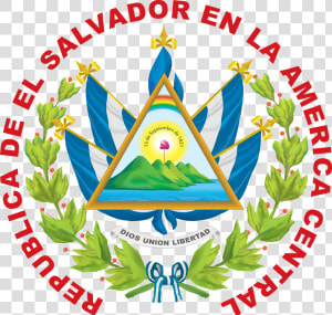 Coats Of Arms Of El Salvador  HD Png Download