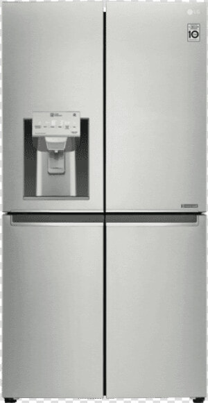 Matte White French Door Fridge  HD Png Download