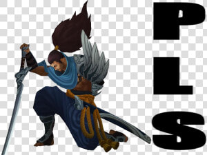 Sticker League Of Legends Lol Yasuo Hasagi Pls Position   Sabre Yasuo  HD Png Download