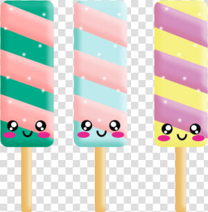 Popsicle  Kawaii Popsicle  Cute Popsicle Png And Psd   Kawaii Popsicle  Transparent Png