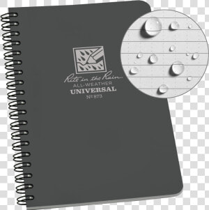 Rite In The Rain Weatherproof Side Spiral Notebook   HD Png Download